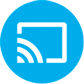 icona Trasmissione - Tocca il pulsante Trasmetti in un'app compatibile con Google Cast per trasmettere contenuti in streaming dal tuo telefono alla TV icona Trasmissione - Tocca il pulsante Trasmetti in un'app compatibile con Google Cast per trasmettere contenuti in streaming dal tuo telefono alla TV
