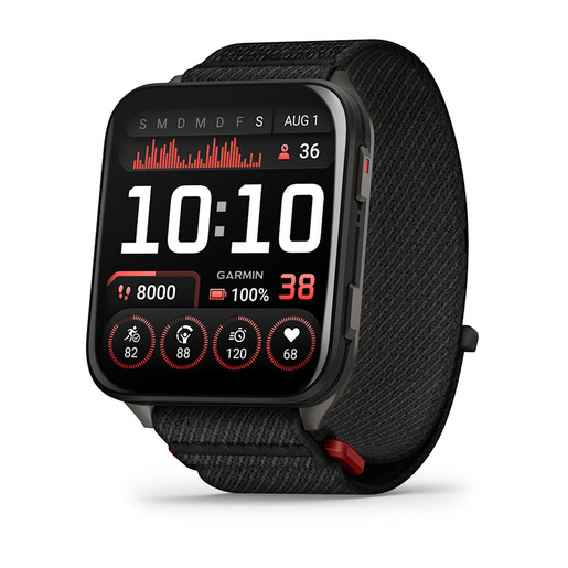 Image of Garmin Venu X1 5,08 cm (2'') AMOLED Digitale 448 x 486 Pixel Touch screen Nero Wi-Fi GPS (satellitare)