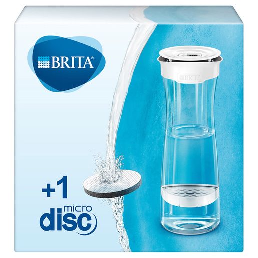 Image of        Brita Bottiglia filtrante per acqua bianca (1.3l) incl. 1 x filtro Mic