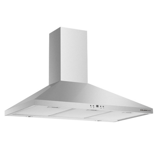 Glem Gas GHP964IX cappa aspirante Cappa aspirante a parete Acciaio inox A 729 m³/h