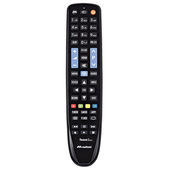Telecomando Universale MELICONI GUMBODY PERSONAL 9+ Per TV Hisense – Pronto All'uso, Antishock In Gomma, Con Funzione Learn E Assistenza Italiana