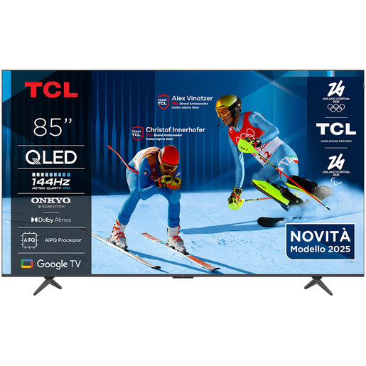 Image of TCL P8K Serie Smart TV QLED 4K 85'' 85P8K, 144Hz, audio Onkyo 2.1, Dolby Vision & Atmos, Google TV