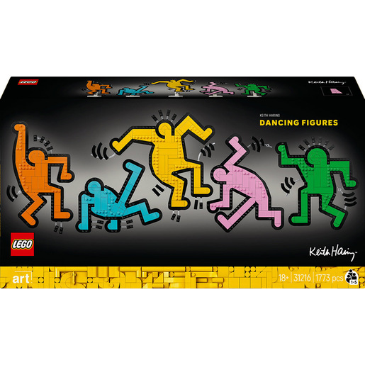 Image of LEGO ART Keith Haring – Figure danzanti