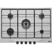 Franke 750 Fhtl 755 4G Tc Al E Alluminio Da Incasso 75 Cm Gas 5 Fornello(I)-image