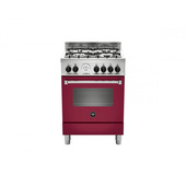 Bertazzoni La Germania Americana AMN664EVIT Cucina Elettrico Gas Rosso-image