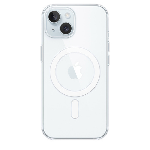 Image of Apple Custodia MagSafe trasparente per iPhone 15
