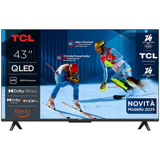 Image of TCL T6C Serie Smart TV QLED 4K 43'' 43T6C, Dolby Vision & Atmos, HDR10+, Fire TV
