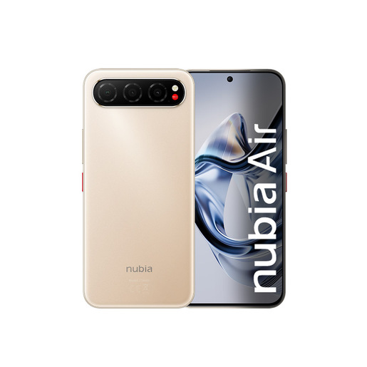 Nubia Z2468N 17,2 cm (6.78'') Doppia SIM Android 15 5G USB tipo-C 8 GB 256 GB 5000 mAh Sabbia