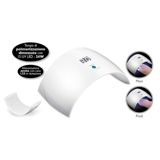 Image of Macom Lampada asciugatrice smalto per unghie UV + LED 15 W
