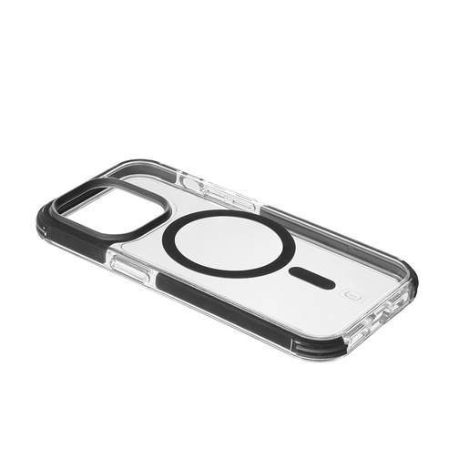 Cellularline Tetra Force Strong Guard Mag - iPhone 15 Pro Custodia ultra protettiva, anti-shock compatibile con ecosistema Apple Magsafe