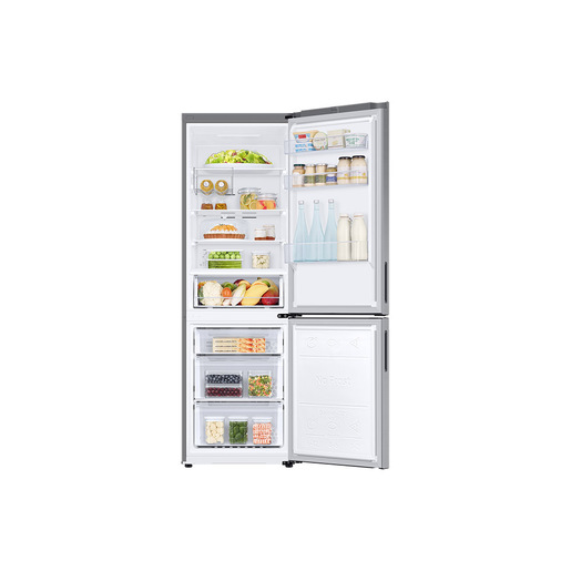 Image of Samsung RB33B612ESA frigorifero Combinato EcoFlex Libera installazione con congelatore 1.85m 344L Classe E, Inox