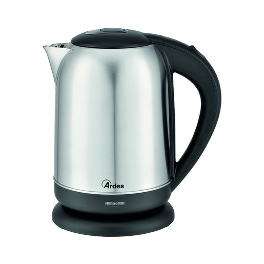 Image of Ardes AR1K41 bollitore elettrico 1,7 L 2200 W Nero, Acciaio inossidabile