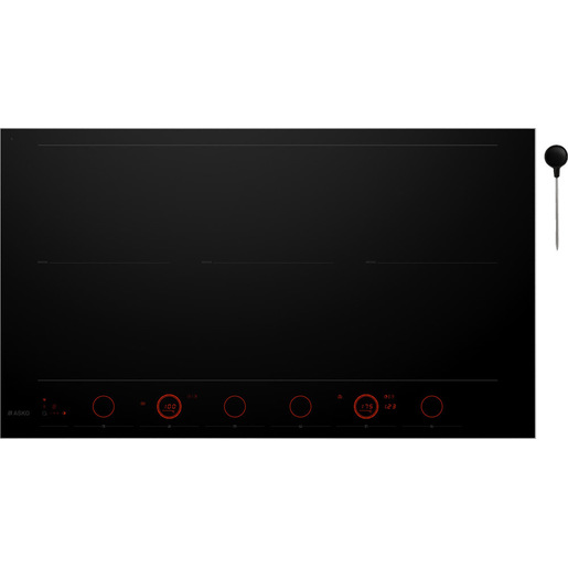 Image of Asko HID956GC Nero Da incasso 90 cm Piano cottura a induzione 6 Fornello(i)