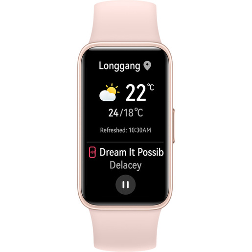 Huawei Band 8 AMOLED Braccialetto per rilevamento di attività 3,73 cm (1.47'') Nero, Rosa