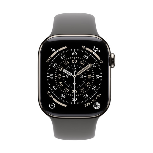 Image of Apple Cinturino Sport grigio pietra (42 mm) - S/M