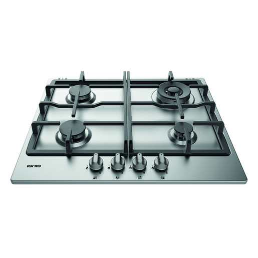 Image of Ignis THK 641 W/IX/N IT Acciaio inox Da incasso 60 cm Gas 4 Fornello(i)