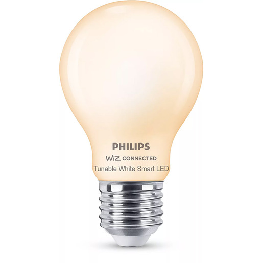 Image of Philips LED Lampadina Smart Dimmerabile Luce Bianca da Calda a Fredda Attacco E27 60W Goccia