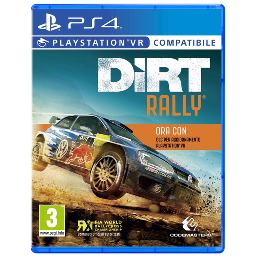 Image of        Codemasters DiRT Rally VR, PS4 Standard Inglese PlayStation 4