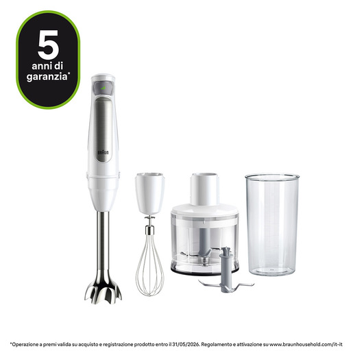 Image of Braun MultiQuick 7 MQ7035I Minipimer Frullatore ad immersione Silver