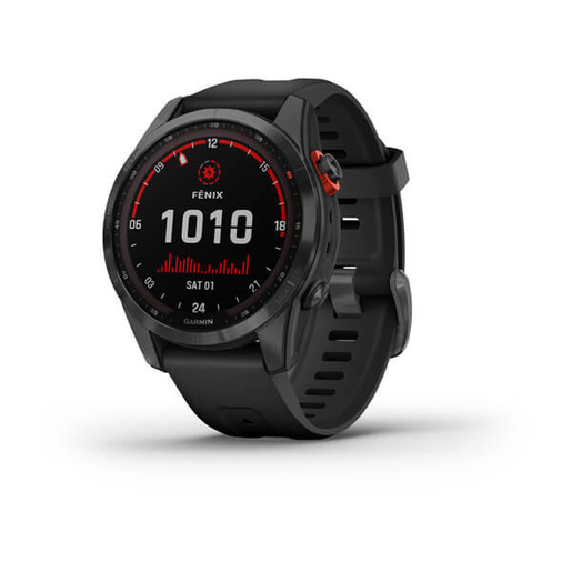 Image of Garmin fenix 7S Solar 3,05 cm (1.2'') MIP 42 mm Digitale 240 x 240 Pixe