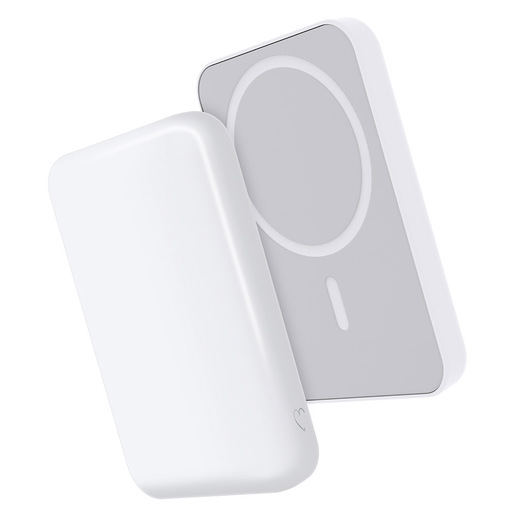 Image of Eva Fruit Wireless MagSafe Power Bank - 4000 mAh - Bianco