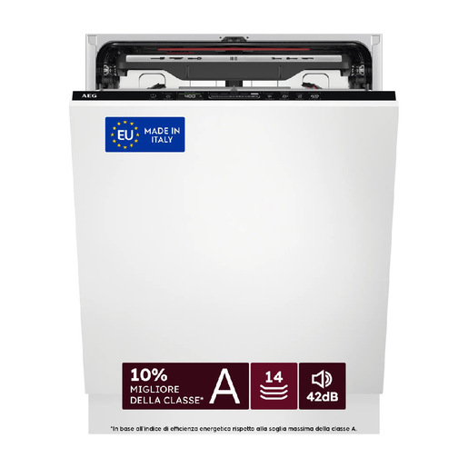 immagine di AEG FSE77707P Lavastoviglie da Incasso 14 Coperti Classe A 59,6 cm (Bianco)