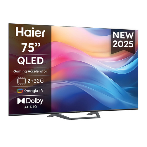 Haier H75S80FUX 190,5 cm (75'') 4K Ultra HD Smart TV Wi-Fi Nero