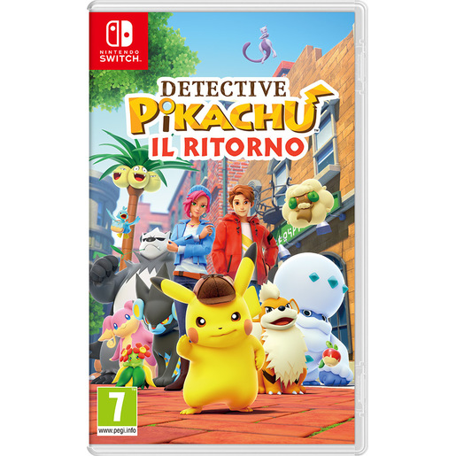 Image of Nintendo Detective Pikachu: Il Ritorno Standard Tedesca, Inglese, ESP, Francese, ITA, Giapponese, Coreano Nintendo Switch