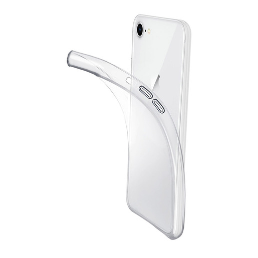 Image of Cellularline Fine - iPhone SE (2022) / SE (2020) / 8 / 7 Cover in gomma morbida ultra sottile e trasparente
