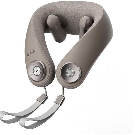 Image of Renpho U-Neck Mini, Massaggiatore Cervicale con Massaggio Profondo, Calore Intelligente e Ricarica USB-C