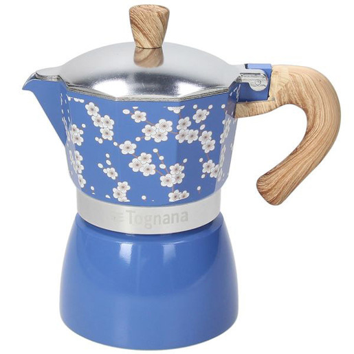 Image of Tognana Porcellane V44300BJAPA caffettiera manuale Moka Blu