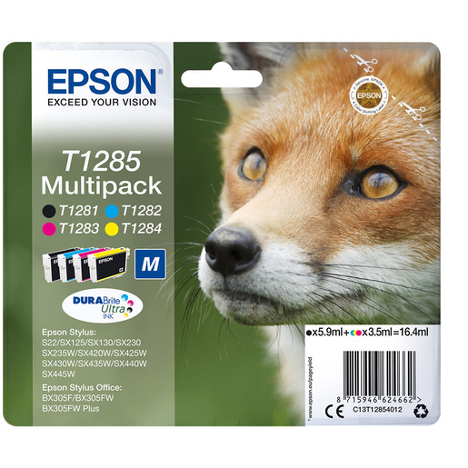 Image of        Epson Fox Multipack 4 colori