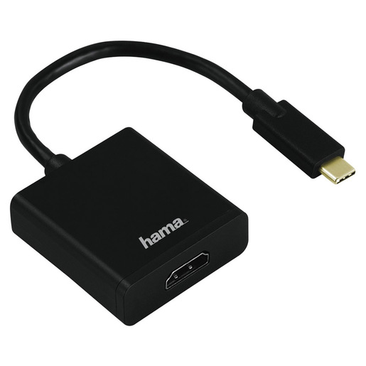 Image of        Hama Cavetto adattatore ingresso usb Type C / Uscita HDMI, connettori