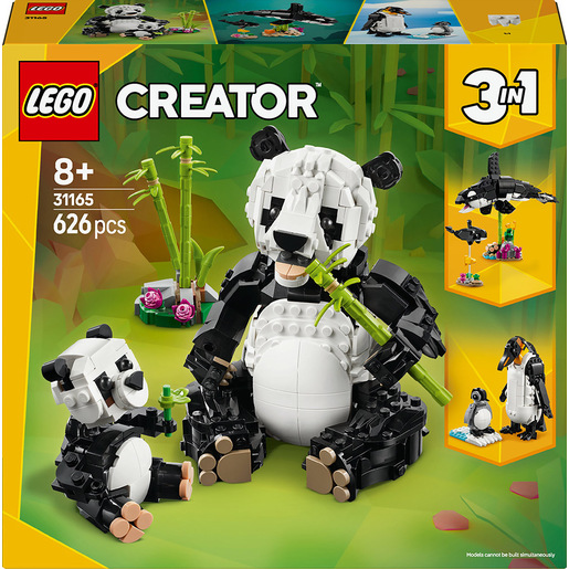 Image of LEGO Creator Animali selvatici: famiglia di panda