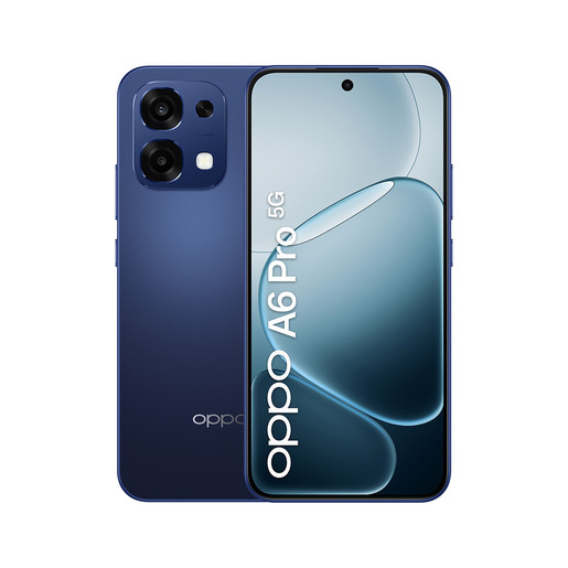 OPPO A6 Pro 5G Smartphone, Foto AI 50MP, Frontale 16MP, Display 6.57'' 120HZ AMOLED FHD+, 6500mAh, RAM 8(Esp8GB)+ROM 256GB (esp2TB), IP69, [Versione It