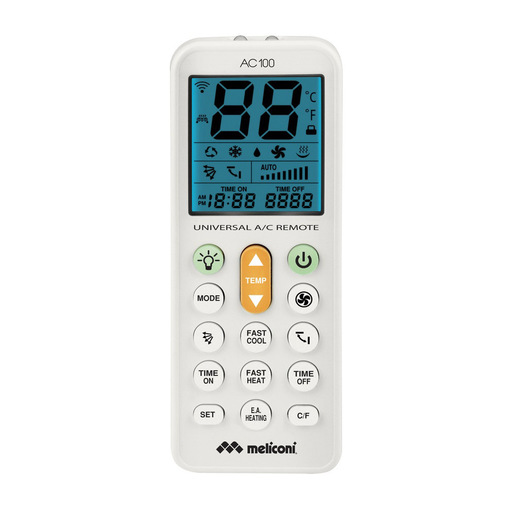 Image of Meliconi AC 100 telecomando RF Wireless Aria condizionata Pulsanti