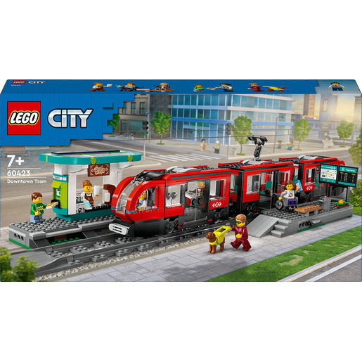Image of LEGO City Tram e fermata del tram