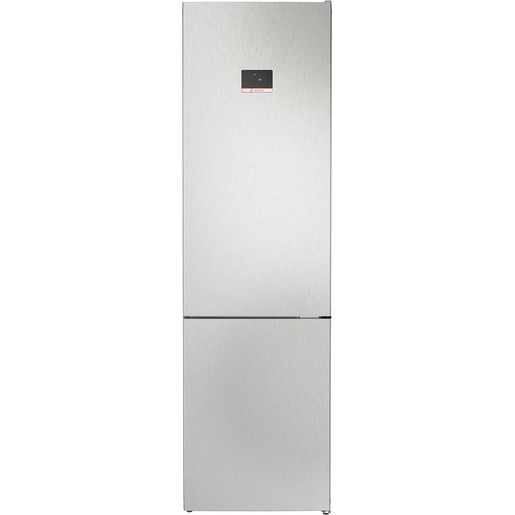 Bosch Serie 4 KGN397LDF Frigorifero combinato da libera installazione 203 x 60 cm Metal look Classe D