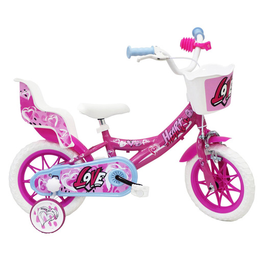 Image of SCH Bikes BIC0086 bicicletta Bicicletta da città Acciaio Rosa, Bianco cod015