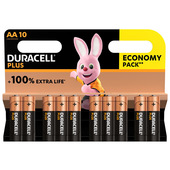 BATTERIE DURACELL PLUS 100 AA B10-image