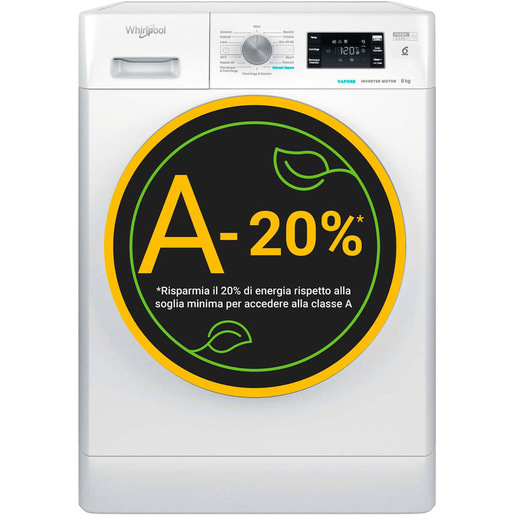 Image of Whirlpool Lavatrice a libera installazione - FFB 848 BSV IT
