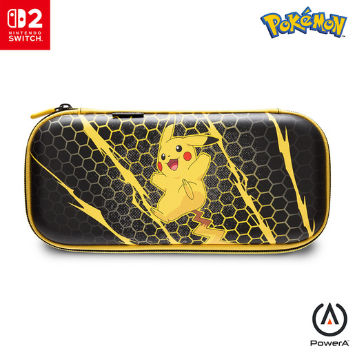 Image of PowerA Slim Case Custodia per console Nintendo Switch 2 - Pikachu Tempesta
