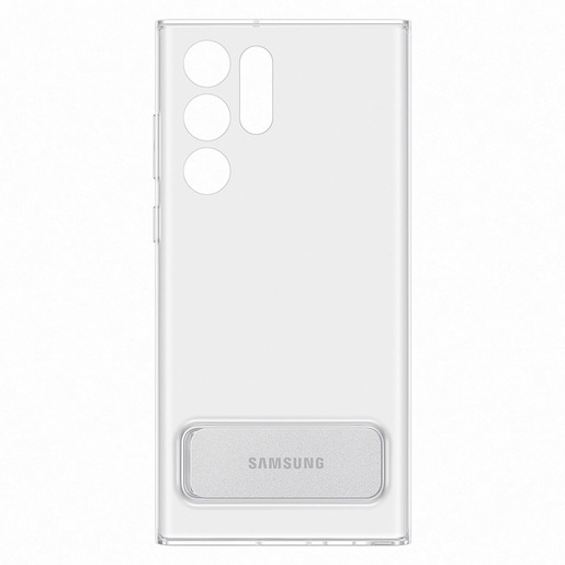 Image of Samsung Clear Standing Cover Trasparente per Galaxy S22 Ultra