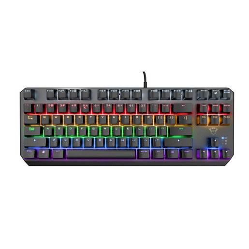 Image of Trust GXT 834 Callaz tastiera Gaming USB QWERTY Italiano Nero