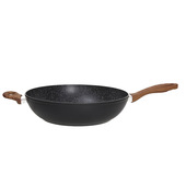 Tognana Porcellane Wok Doppio Manico Da 32 Cm Premium Black-image