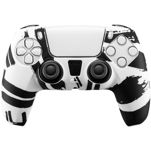 Image of Qubick Controller Skin Nero Bianco (PS5)