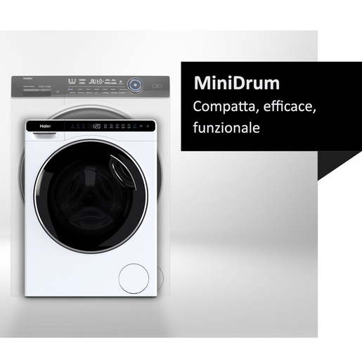 Image of Haier MiniDrum, Lavatrice, 5kg, Classe A, Bianco, HW50-BP12307-S