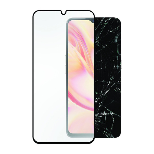 Image of Area Ultra tempered Glass per Oppo Find X2 Lite_Reno 3 con copertura totale tono su tono