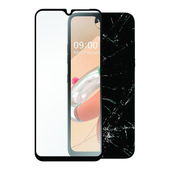 Area Ultra Tempered Glass Per Lg K41S Con Copertura Totale Tono Su Tono-image