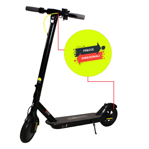 Image of Lexgo Lex R9X Lite 20 km/h Nero 6 Ah